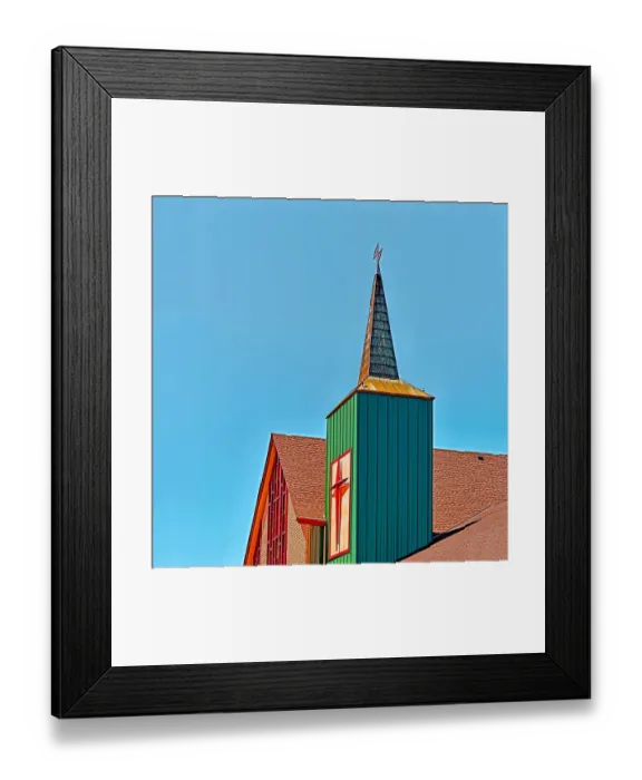 Framed Print : Church and Steeple Framed Print : Church and Steeple