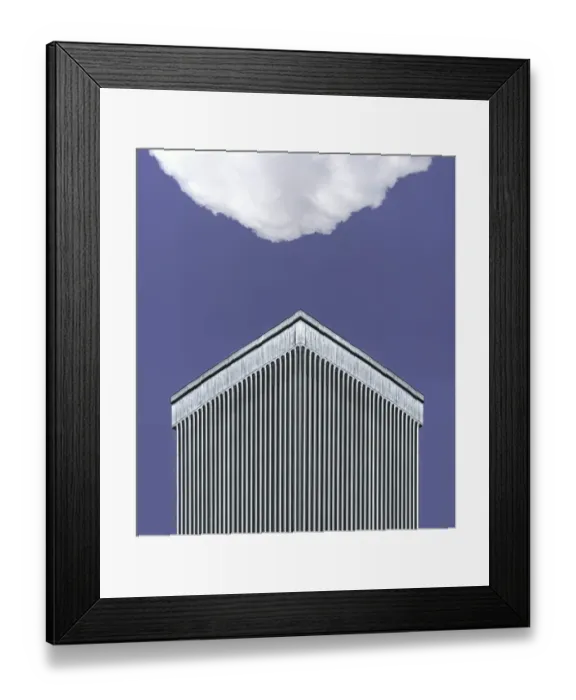Framed Print : Cloud Over Columns Framed Print : Cloud Over Columns