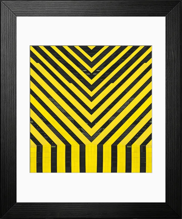 Framed Print : Saffron Symmetry Framed Print : Saffron Symmetry
