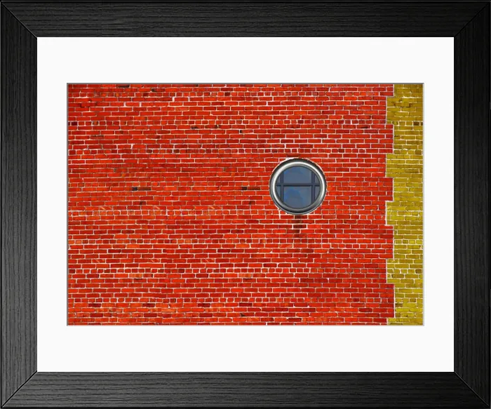 Framed Print : Old Brick Wall Framed Print : Old Brick Wall