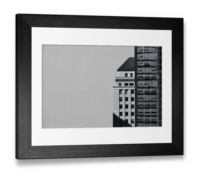 Framed Print : Monochrome Architecture Framed Print : Monochrome Architecture