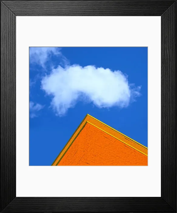 Framed Print : Autumn Colored Concrete Framed Print : Autumn Colored Concrete