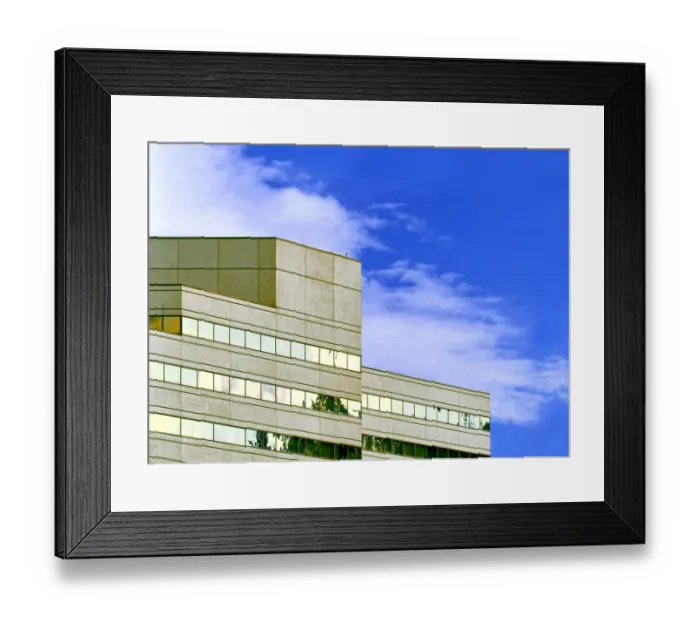 Framed Print : Slanted Angles Framed Print : Slanted Angles