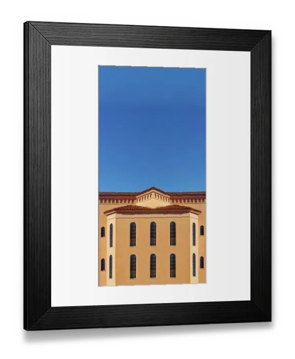 Framed Print : Chapel Symmetry Framed Print : Chapel Symmetry