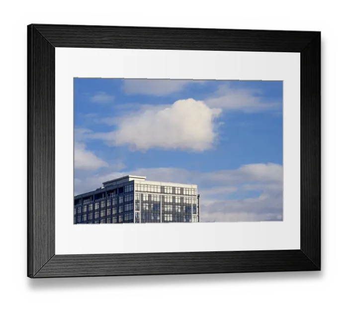 Framed Print : Cloud Over Glass Framed Print : Cloud Over Glass