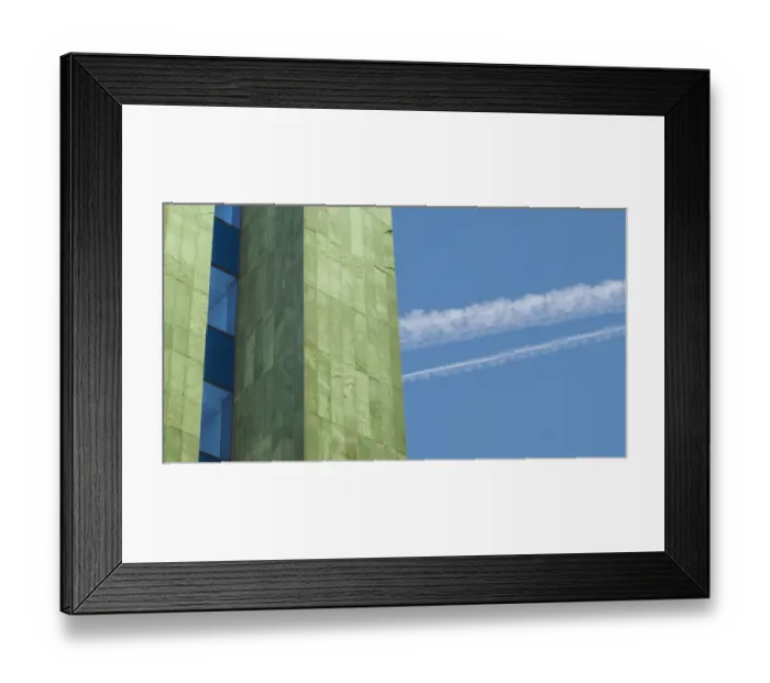 Framed Print : Green Separation Framed Print : Green Separation
