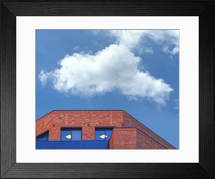 Framed Print : Brick Under Cloud Framed Print : Brick Under Cloud