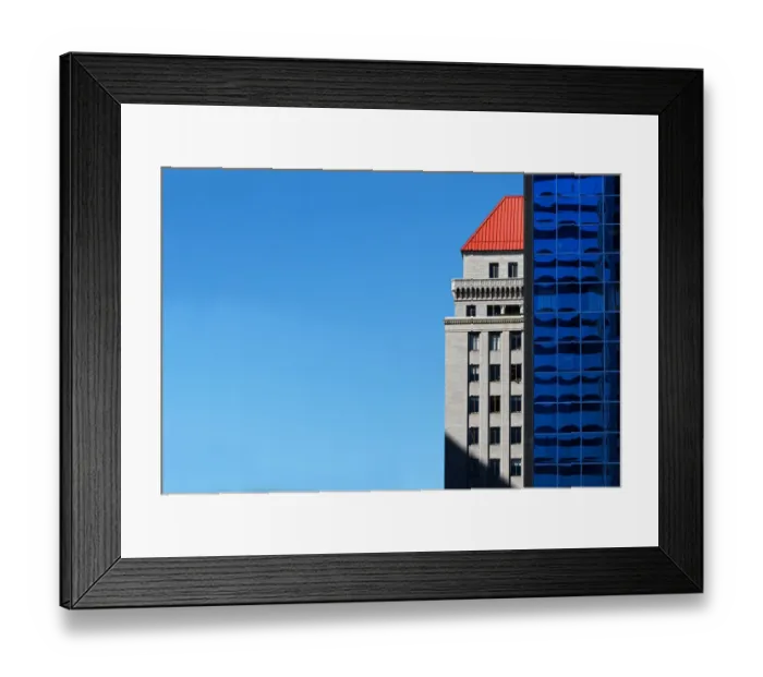 Framed Print : Two Tall Towers Framed Print : Two Tall Towers