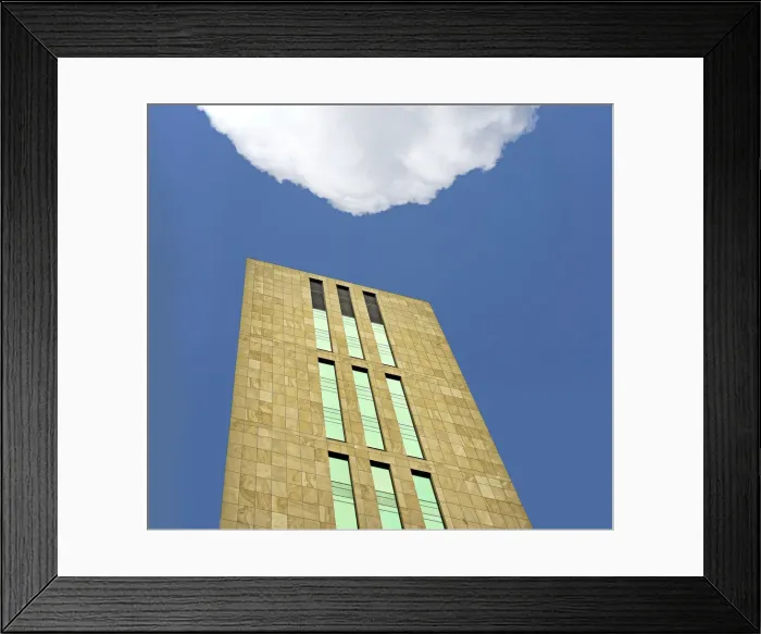 Framed Print : Tilted Geometry Framed Print : Tilted Geometry