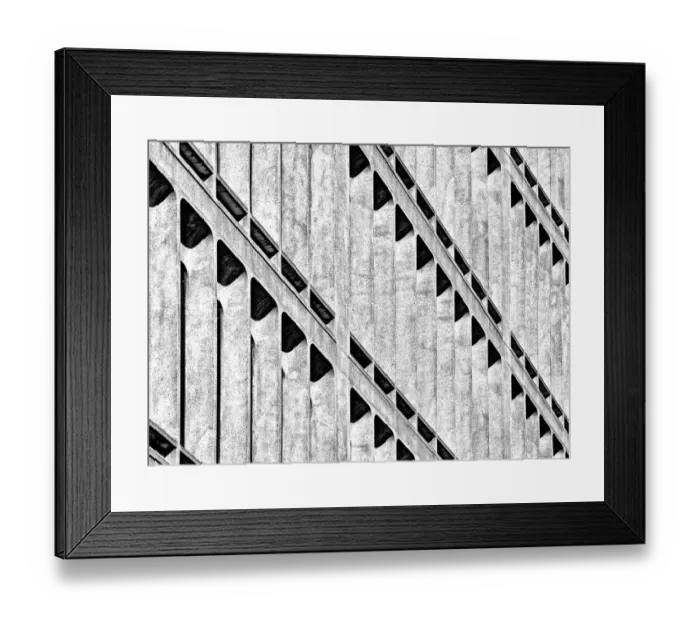 Framed Print : Gray Grating Framed Print : Gray Grating
