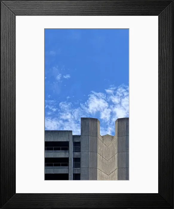 Framed Print : Concrete Ascension Framed Print : Concrete Ascension