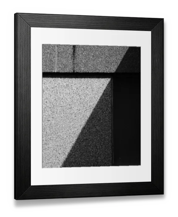 Framed Print : Concrete Shade Framed Print : Concrete Shade