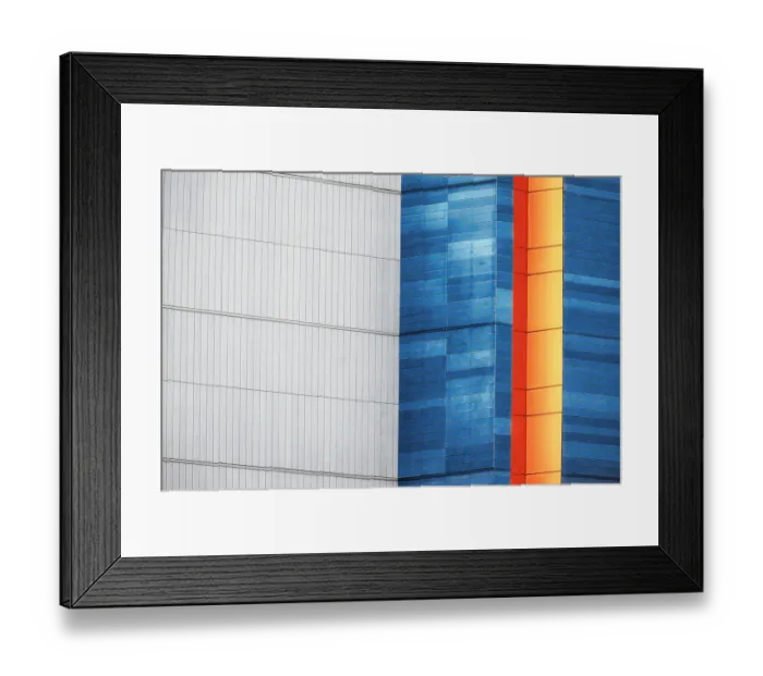 Framed Print : Orange Metal Designs Framed Print : Orange Metal Designs