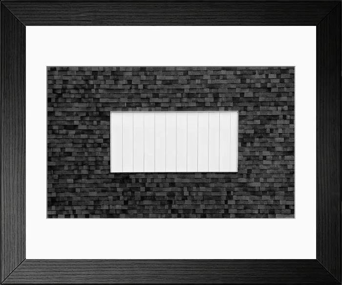 Framed Print : Skylight. A black and white photograph of a skylight on the tiled roof Framed Print : Skylight. A black and white photograph of a skylight on the tiled roof