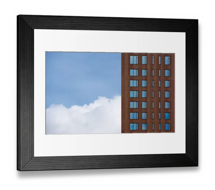 Framed Print : Cloud and Architecture Framed Print : Cloud and Architecture