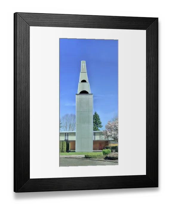 Framed Print : Wooden Church Spire Framed Print : Wooden Church Spire