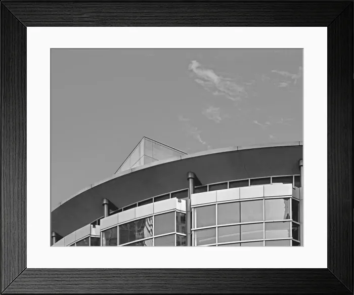 Framed Print : Monochrome Curves Framed Print : Monochrome Curves