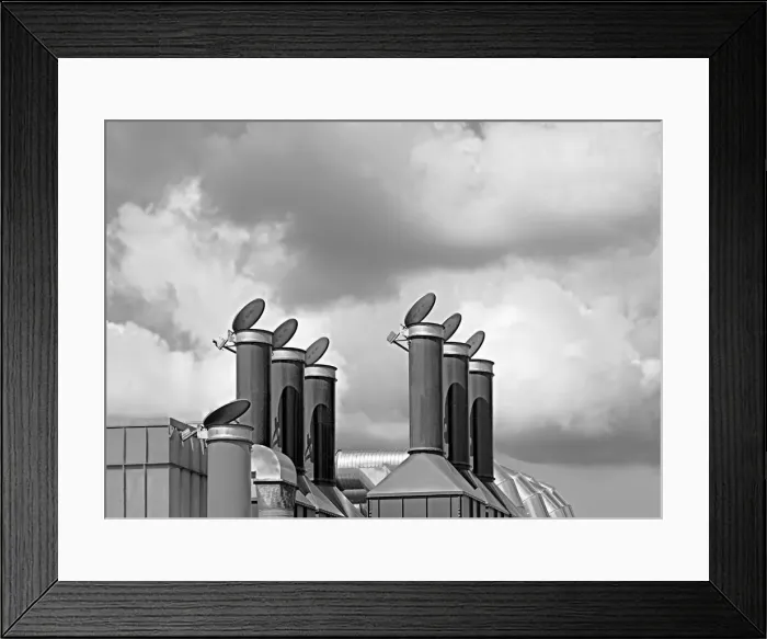 Framed Print : The Cloud Forge