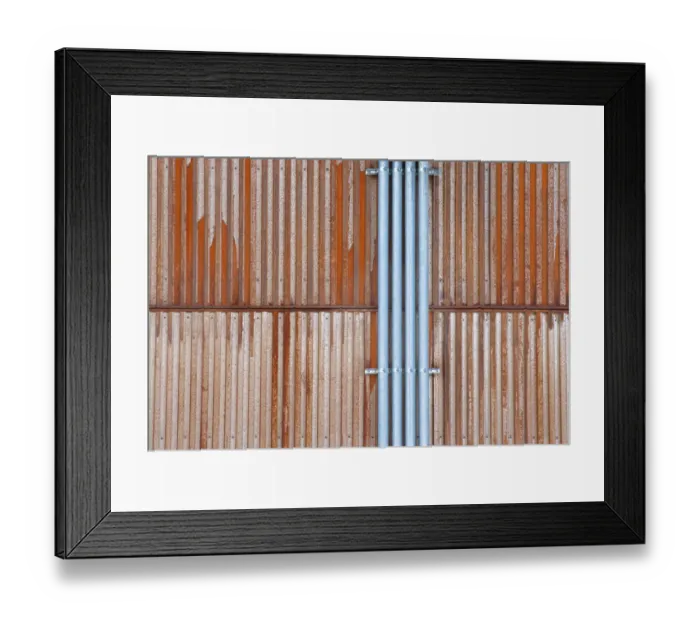 Framed Print : Rusty Wall With Pipes Framed Print : Rusty Wall With Pipes