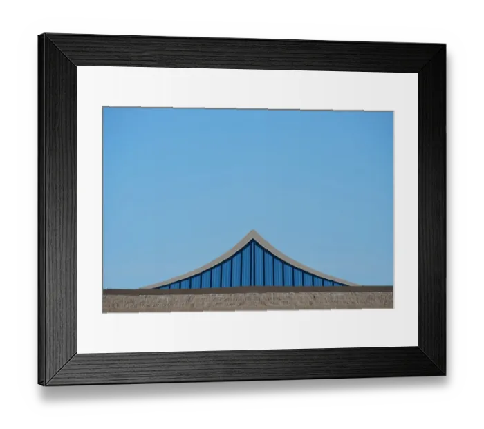 Framed Print : Digital Metal Roof Framed Print : Digital Metal Roof