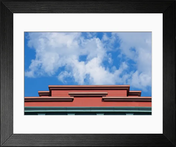 Framed Print : Red To Sky