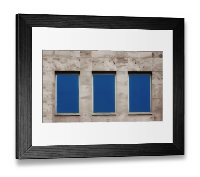 Framed Print : Three Windows Framed Print : Three Windows