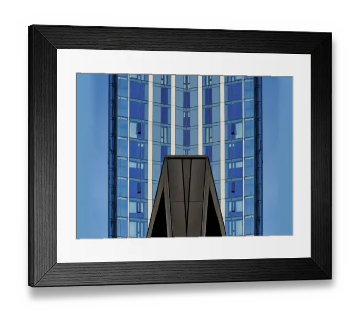 Framed Print : Blue Scraping Sky