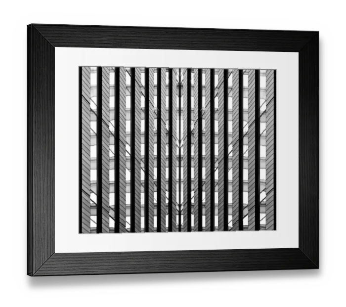 Framed Print : Mirrored Matrix Framed Print : Mirrored Matrix
