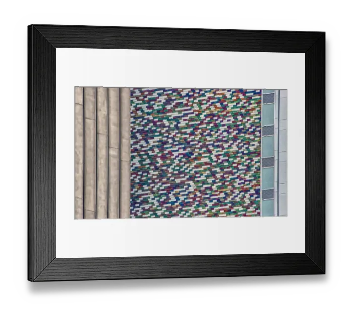 Framed Print : Municipal Mosaic Framed Print : Municipal Mosaic