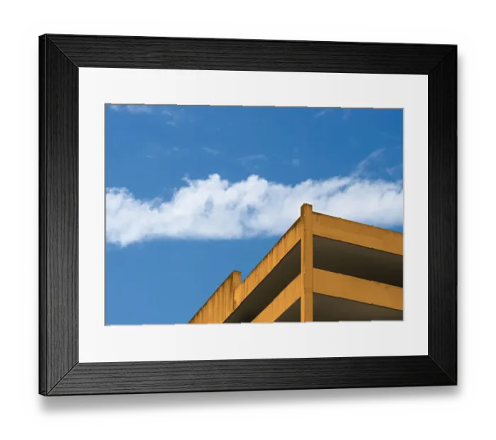 Framed Print : Orange Parking Framed Print : Orange Parking