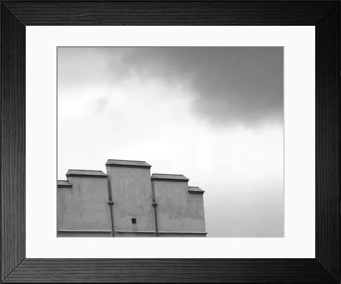 Framed Print : Clouded Architecture Framed Print : Clouded Architecture