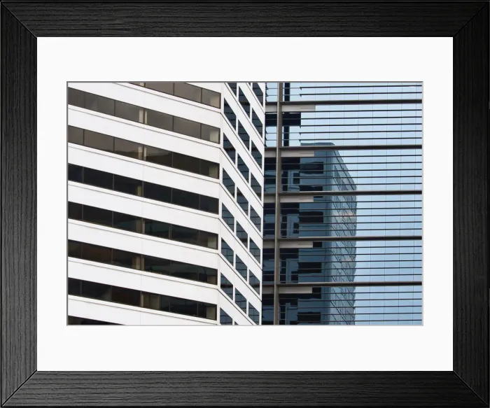 Framed Print : Financial Reflections