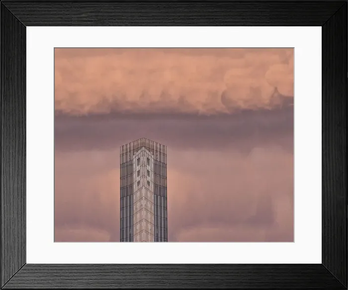 Framed Print : Orange Tower Framed Print : Orange Tower
