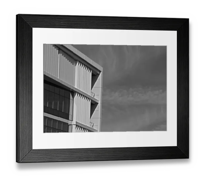 Framed Print : Gray Skyline Framed Print : Gray Skyline