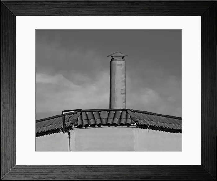 Framed Print : Black Tiles Framed Print : Black Tiles