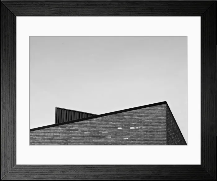 Framed Print : Black Bricks Framed Print : Black Bricks