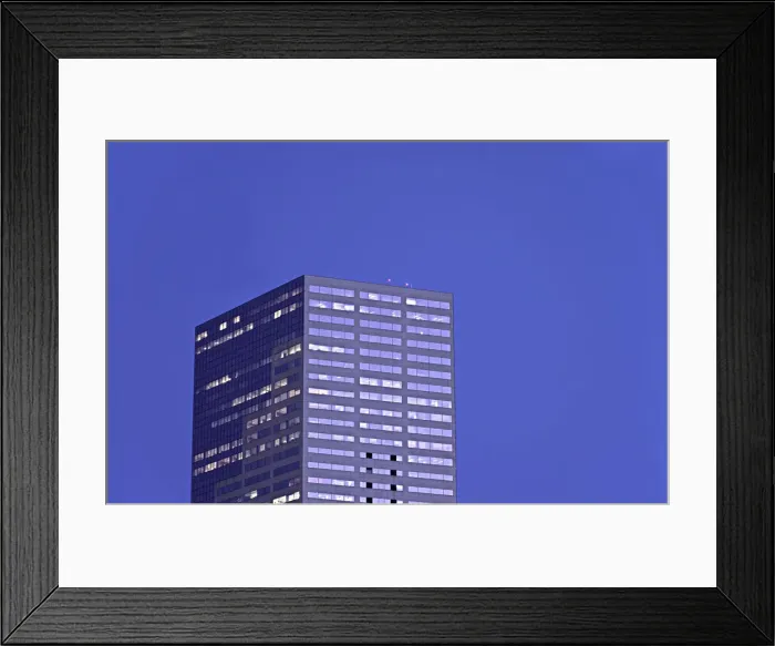 Framed Print : Night Bank Framed Print : Night Bank