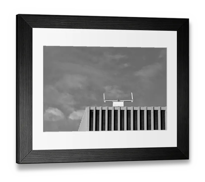 Framed Print : Monochrome Skyscraper Framed Print : Monochrome Skyscraper