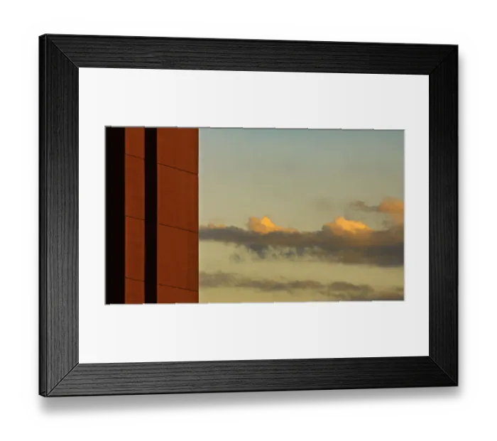 Framed Print : Sunset Shadows