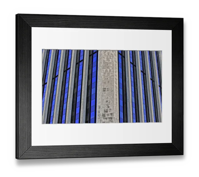 Framed Print : Blue Stone Windows Framed Print : Blue Stone Windows