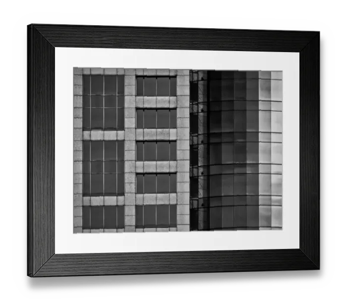 Framed Print : Black Bank Framed Print : Black Bank