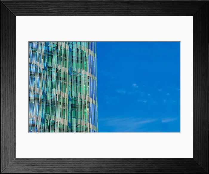 Framed Print : Sky Colored Cage Framed Print : Sky Colored Cage