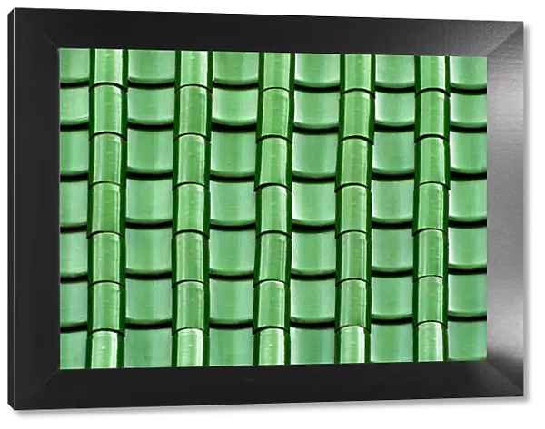 Green Terra-Cotta Tiles