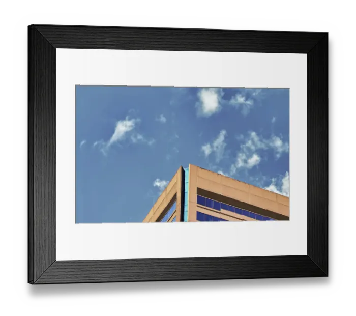 Framed Print : Partitioned Pyramid Framed Print : Partitioned Pyramid