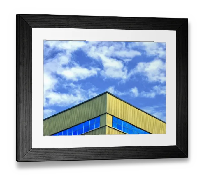 Framed Print : Pyramid of Now