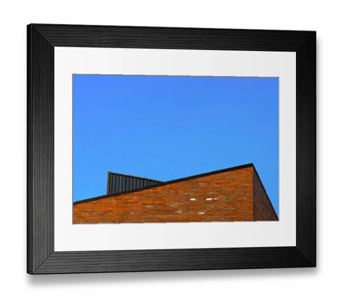 Framed Print : Two Top Triangles Framed Print : Two Top Triangles