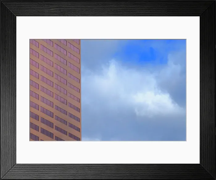 Framed Print : Copper and Clouds