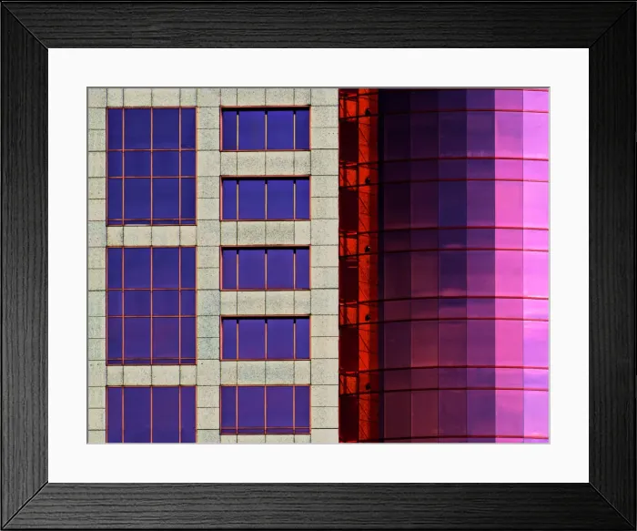 Framed Print : Financial Reflections Framed Print : Financial Reflections
