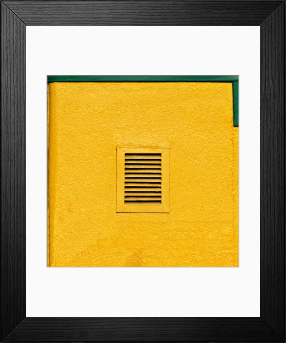 Framed Print : Orange Vent Framed Print : Orange Vent