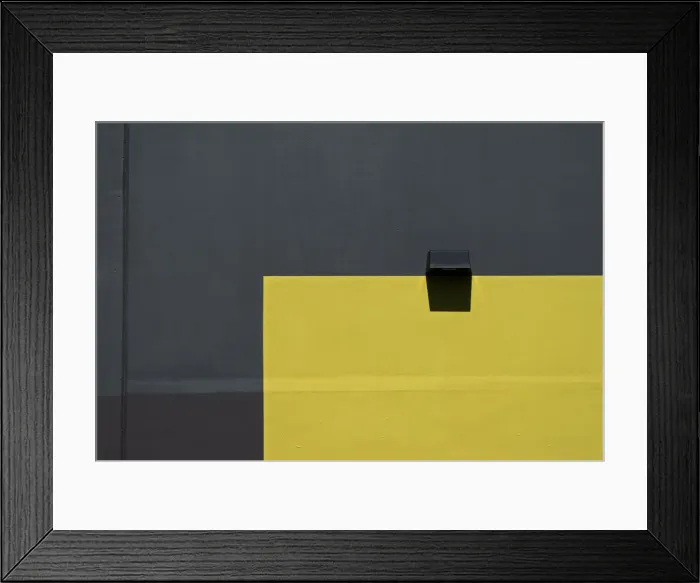 Framed Print : Yellow Shade Framed Print : Yellow Shade